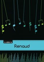 CARNET RENAUD MUSIQUE,48P,A5