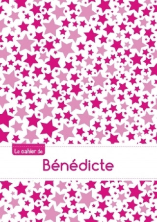 Le cahier de Bénédicte - Petits carreaux, 96p, A5 - Constellation Rose