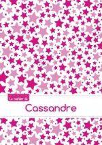 Le cahier de Cassandre - Petits carreaux, 96p, A5 - Constellation Rose