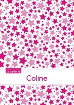 Le cahier de Coline - Petits carreaux, 96p, A5 - Constellation Rose