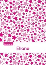 Le cahier d'Eliane - Petits carreaux, 96p, A5 - Constellation Rose
