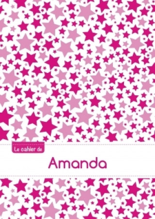 Le cahier d'Amanda - Blanc, 96p, A5 - Constellation Rose
