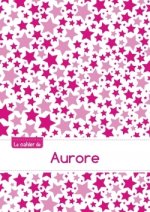 Le cahier d'Aurore - Blanc, 96p, A5 - Constellation Rose