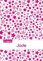 Le cahier de Jade - Blanc, 96p, A5 - Constellation Rose