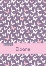 Le cahier d'Eloane - Séyès, 96p, A5 - Papillons Mauve