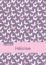 Le cahier de Héloïse - Séyès, 96p, A5 - Papillons Mauve