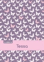 CAHIER TESSA PTSCX,96P,A5 PAPILLONSMAUVE