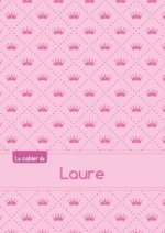 Le cahier de Laure - Petits carreaux, 96p, A5 - Princesse