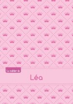 Le cahier de Léa - Petits carreaux, 96p, A5 - Princesse