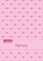 Le cahier de Kenza - Blanc, 96p, A5 - Princesse