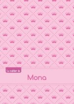 CAHIER MONA BLANC,96P,A5 PRINCESSE