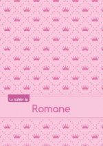 CAHIER ROMANE BLANC,96P,A5 PRINCESSE