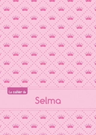 CAHIER SELMA BLANC,96P,A5 PRINCESSE