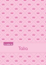 CAHIER TALIA BLANC,96P,A5 PRINCESSE