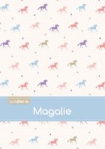 CAHIER MAGALIE PTSCX,96P,A5 CHEVAUX