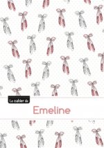 Le cahier d'Emeline - Séyès, 96p, A5 - Ballerine