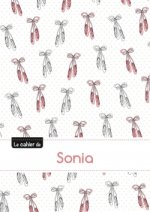 CAHIER SONIA PTSCX,96P,A5 BALLERINE