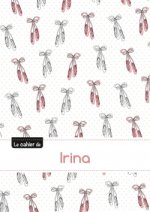 Le cahier d'Irina - Blanc, 96p, A5 - Ballerine