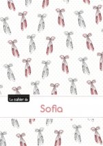 CAHIER SOFIA BLANC,96P,A5 BALLERINE