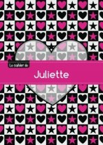 Le cahier de Juliette - Petits carreaux, 96p, A5 - C ur et étoile