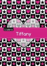CAHIER TIFFANY BLANC,96P,A5 CoeURETETOILE