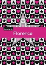 Le cahier de Florence - Petits carreaux, 96p, A5 - Étoile et c ur