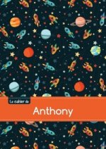 Le cahier d'Anthony - Blanc, 96p, A5 - Espace