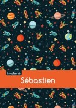 CAHIER SEBASTIEN BLANC,96P,A5 ESPACE