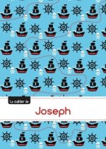 Le cahier de Joseph - Petits carreaux, 96p, A5 - Pirates