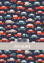 Le cahier de Jacques - Petits carreaux, 96p, A5 - Voitures