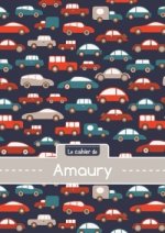 Le cahier d'Amaury - Blanc, 96p, A5 - Voitures