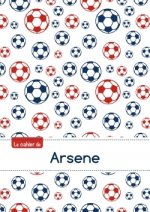 Le cahier d'Arsene - Blanc, 96p, A5 - Football Paris
