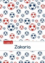 CAHIER ZAKARIA BLANC,96P,A5 FOOTBALLPARIS