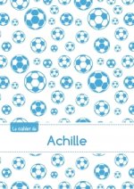 Le cahier d'Achille - Petits carreaux, 96p, A5 - Football Marseille