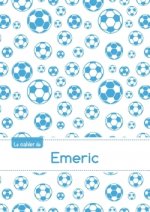 Le cahier d'Emeric - Petits carreaux, 96p, A5 - Football Marseille