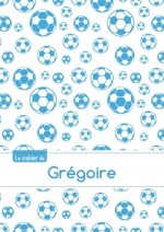 Le cahier de Grégoire - Petits carreaux, 96p, A5 - Football Marseille