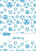Le cahier de Jérémy - Petits carreaux, 96p, A5 - Football Marseille