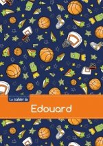 Le cahier d'Edouard - Blanc, 96p, A5 - Basketball