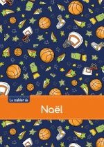 CAHIER NAEL BLANC,96P,A5 BASKETBALL
