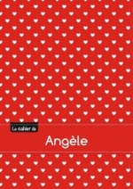 Le cahier d'Angèle - Petits carreaux, 96p, A5 - Petits c urs