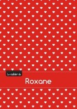 CAHIER ROXANE PTSCX,96P,A5 PETITSCoeURS