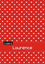 Le cahier de Laurence - Blanc, 96p, A5 - Petits c urs