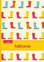CAHIER MELANIE PTSCX,96P,A5 BOTTESDEPLUIE