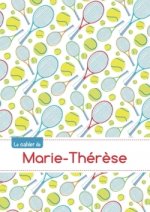 CAHIER MARIE THERESE SEYES,96P,A5 TENNIS