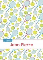 Le cahier de Jean-Pierre - Petits carreaux, 96p, A5 - Tennis