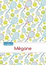 CAHIER MEGANE PTSCX,96P,A5 TENNIS