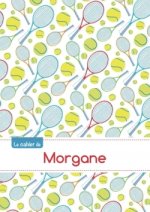 CAHIER MORGANE PTSCX,96P,A5 TENNIS