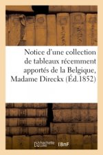 Notice d'Une Collection de Tableaux Recemment Apportes de la Belgique, Madame Direckx