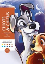 Coloriages mystères Disney Chiots et chiens