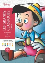 Coloriages mystères Les Grands classiques Disney Tome 8